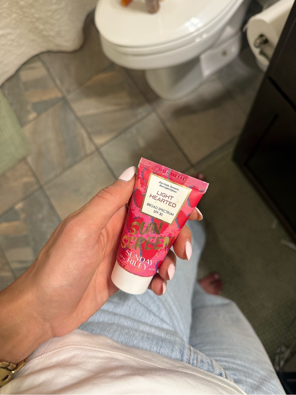 Sunday Riley Sunscreen SPF 30 Pink Tube